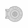 Trimmpotentiometer Liegend | High-Quality CAD Model_0_0_degree_snapshot
