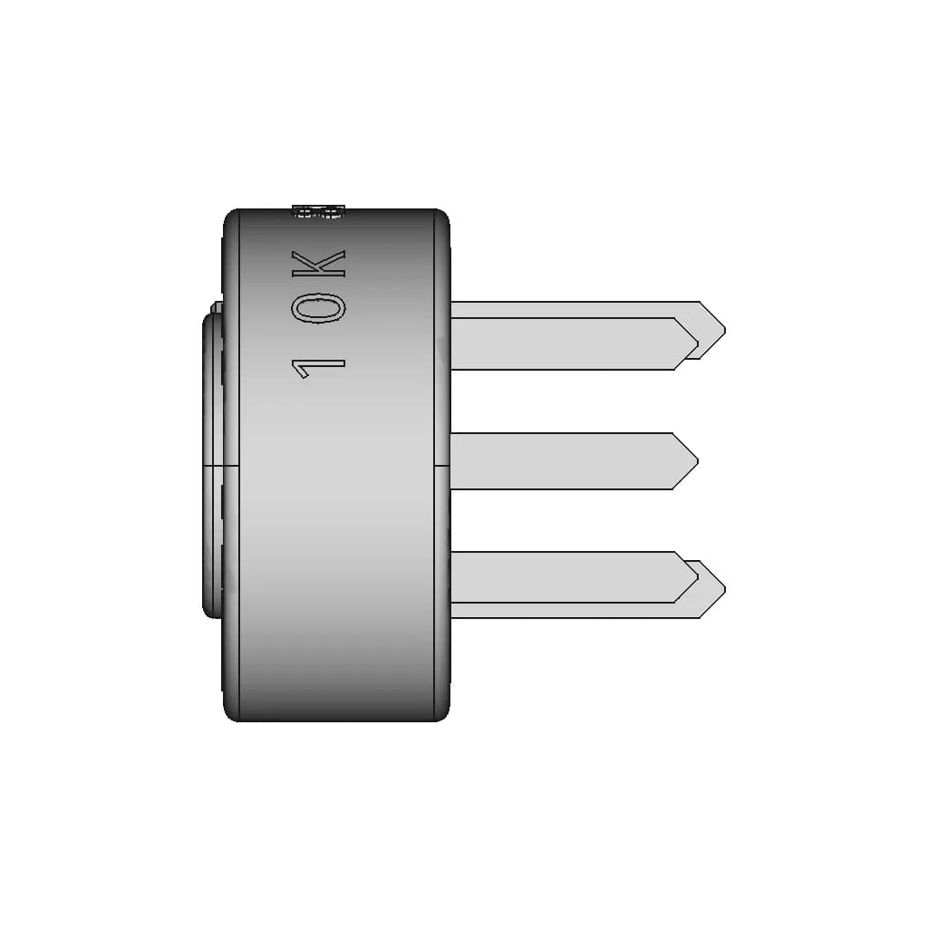 Trimmpotentiometer Liegend | High-Quality CAD Model_0_90_degree_snapshot