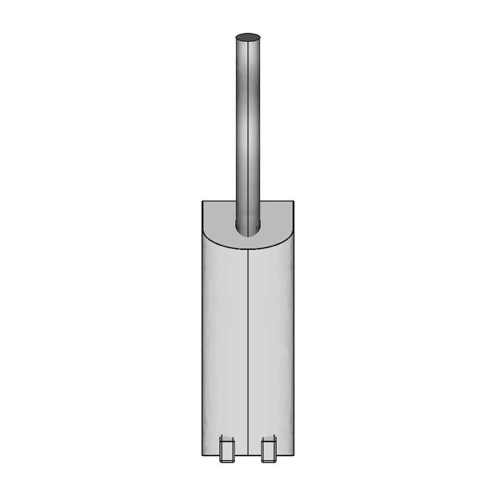 Оптический Датчик Cpy-Rmr2Mp3. Отражатель Cp2-R1 - Downloadable CAD Representation_0_90_degree_snapshot