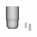 E27 Bilb Holder | 3D Engineering Design File_0_90_degree_snapshot