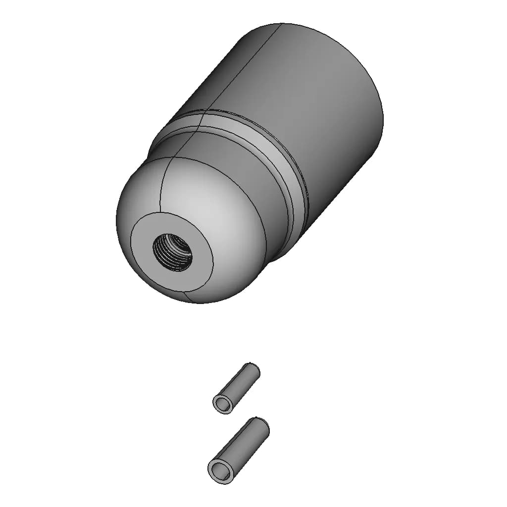 E27 Bilb Holder | 3D Engineering Design File_60_30_degree_snapshot