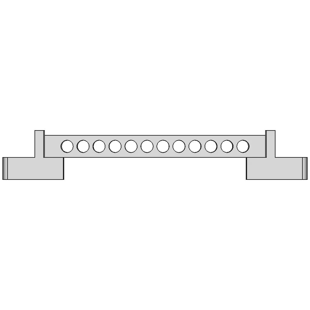 Ground Bar 6X9-12 - Downloadable CAD Representation_0_0_degree_snapshot