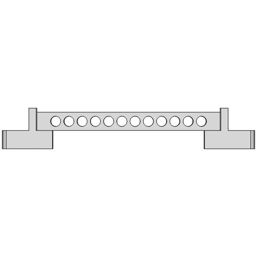 Ground Bar 6X9-12 - Downloadable CAD Representation