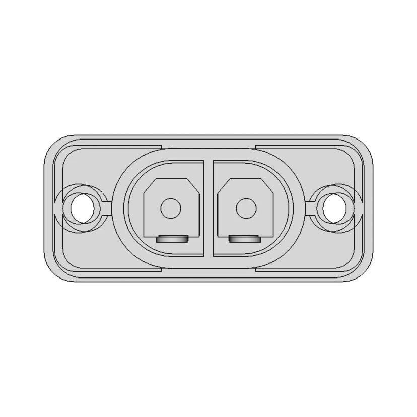 Iec C8 Mains Power Connector - Standard Mechanical Component