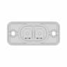Iec C8 Mains Power Connector - Standard Mechanical Component_0_0_degree_snapshot