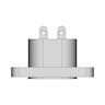 Iec C8 Mains Power Connector - Standard Mechanical Component_90_0_degree_snapshot