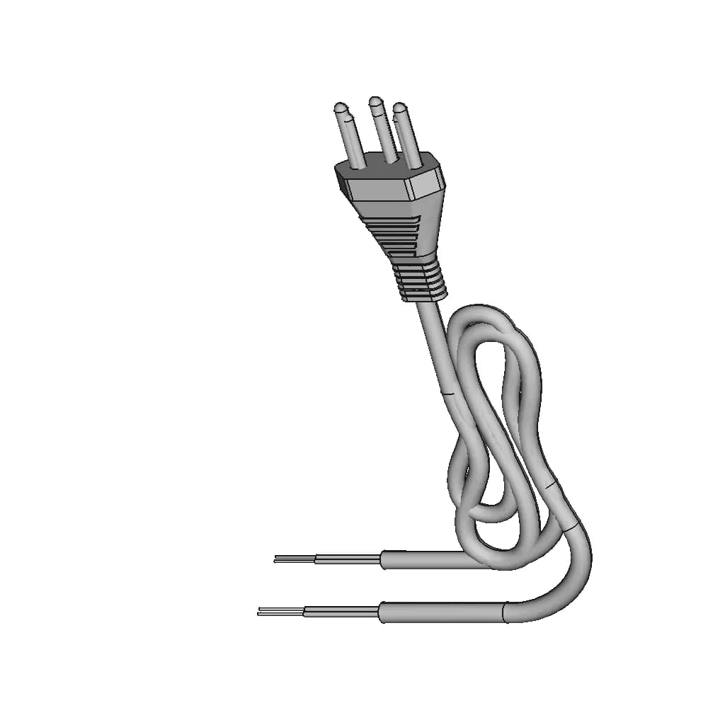 Plug Macho Pra Tomada - Standard Mechanical Component_60_30_degree_snapshot