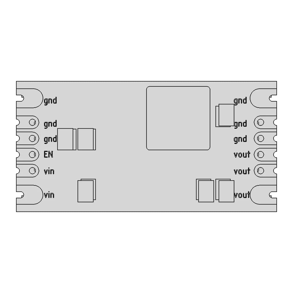Tps54560 - Downloadable CAD Representation_270_0_degree_snapshot