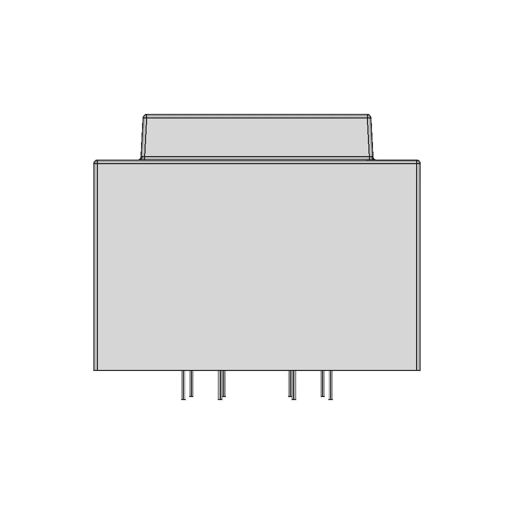 Transformer_Pcb_Mount_6Va | High-Quality CAD Model_0_0_degree_snapshot