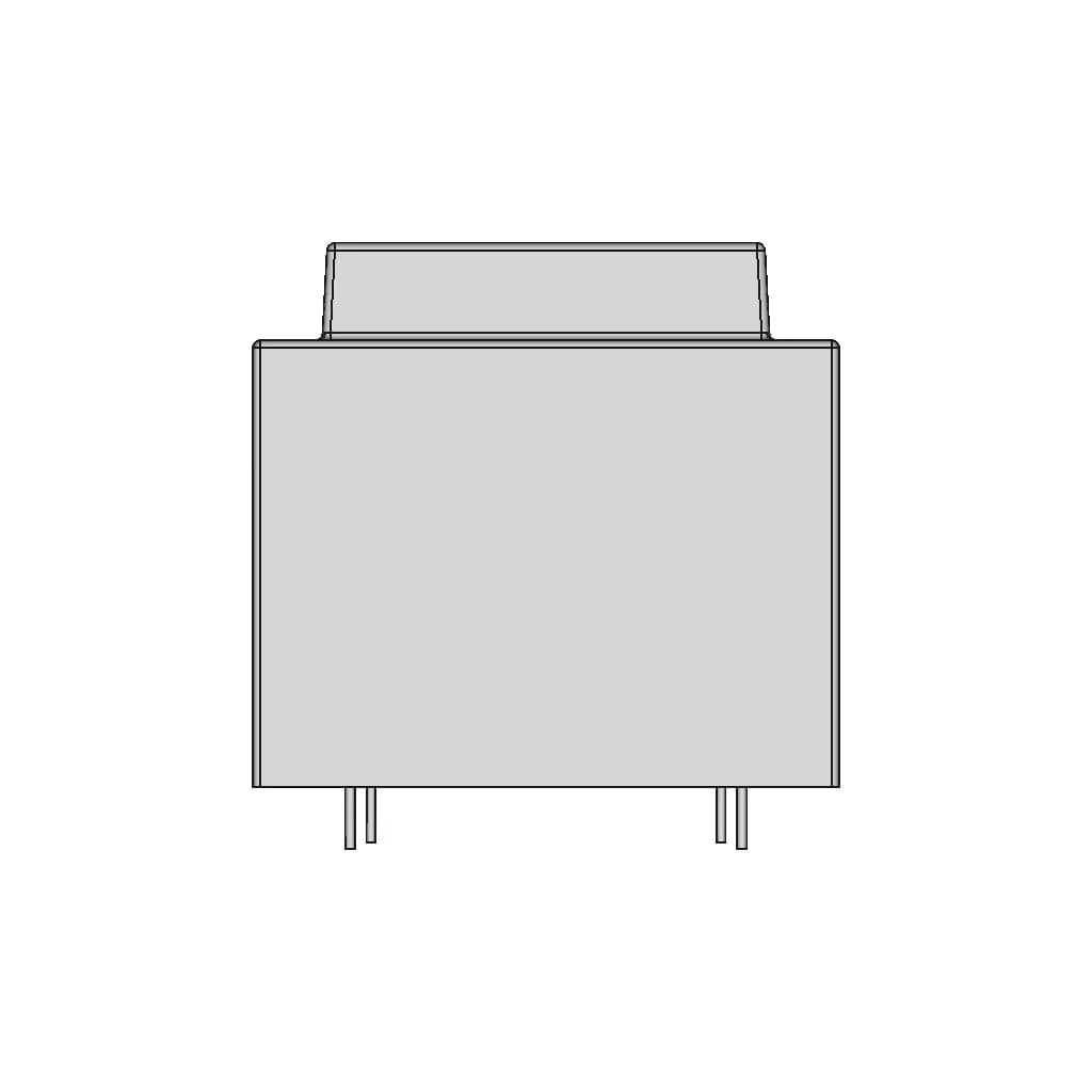 Transformer_Pcb_Mount_6Va | High-Quality CAD Model_0_90_degree_snapshot