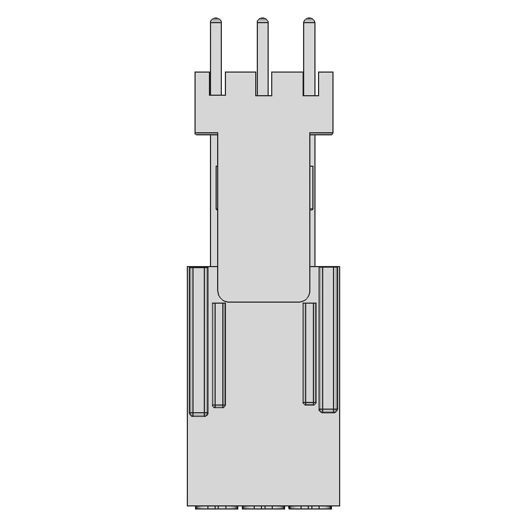 Psk Kontakt Für Leiterplatten | 3D Engineering Design File_270_0_degree_snapshot