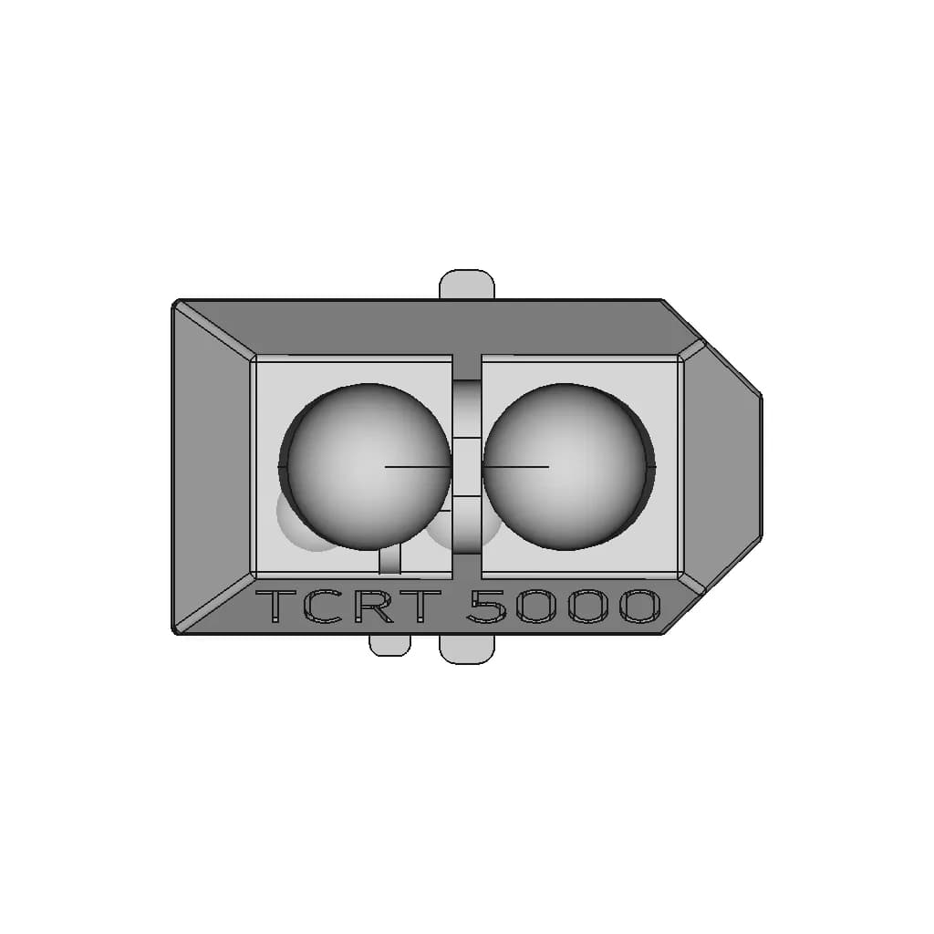 Line Follower Sensor Tcrt 5000 - Downloadable CAD Representation_0_0_degree_snapshot