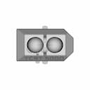 Line Follower Sensor Tcrt 5000 - Downloadable CAD Representation_0_0_degree_snapshot