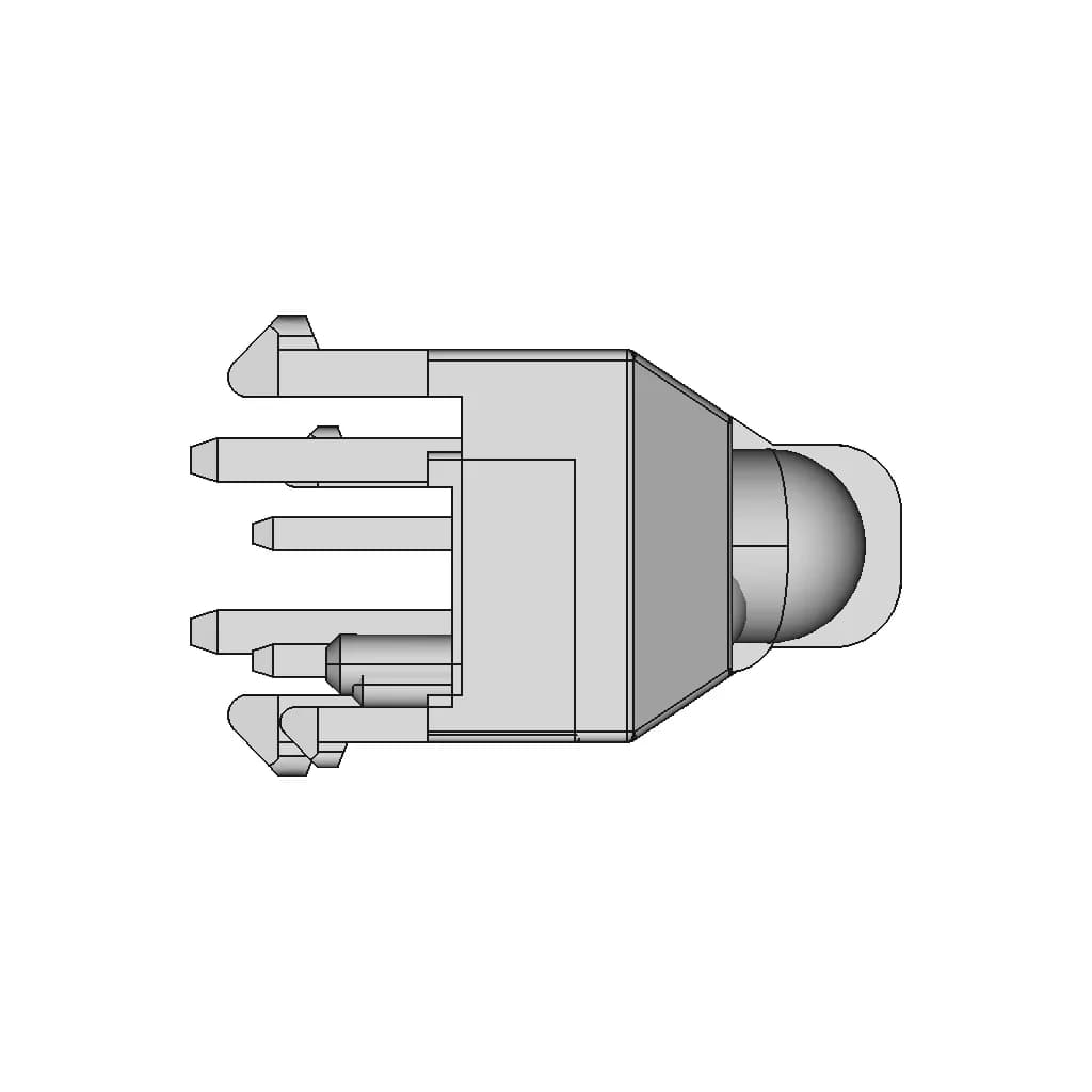 Line Follower Sensor Tcrt 5000 - Downloadable CAD Representation_0_270_degree_snapshot