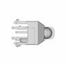 Line Follower Sensor Tcrt 5000 - Downloadable CAD Representation_0_270_degree_snapshot