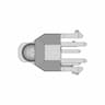 Line Follower Sensor Tcrt 5000 - Downloadable CAD Representation_0_90_degree_snapshot