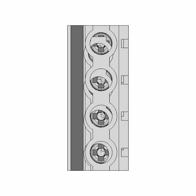Connector Kf-76-20 - Downloadable CAD Representation