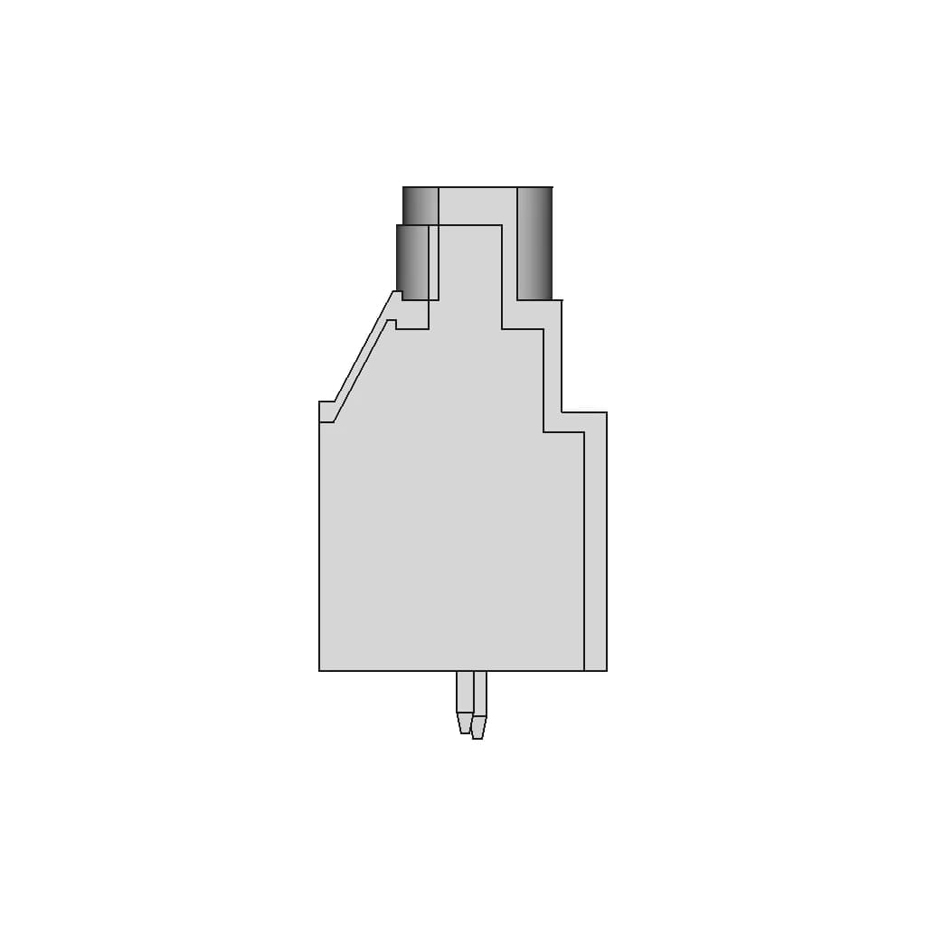 Connector Kf-76-20 - Downloadable CAD Representation_90_0_degree_snapshot
