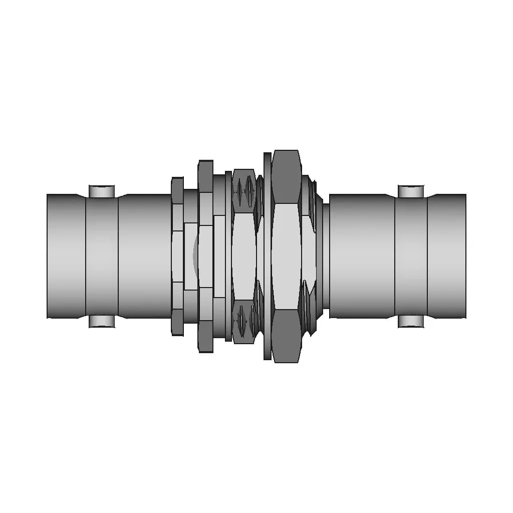 Belfuse - Bj28 Bnc Thru Bulkhead - Standard Mechanical Component_0_0_degree_snapshot