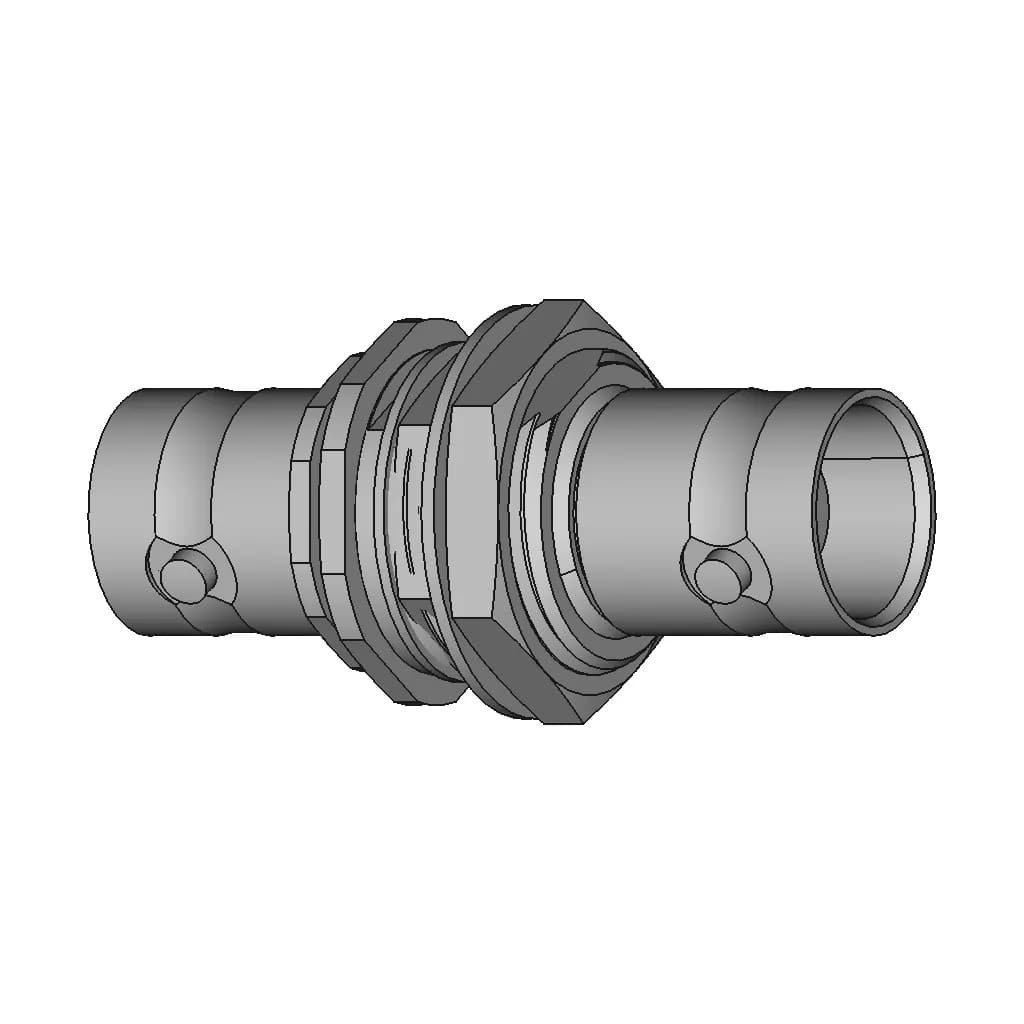Belfuse - Bj28 Bnc Thru Bulkhead - Standard Mechanical Component_60_30_degree_snapshot