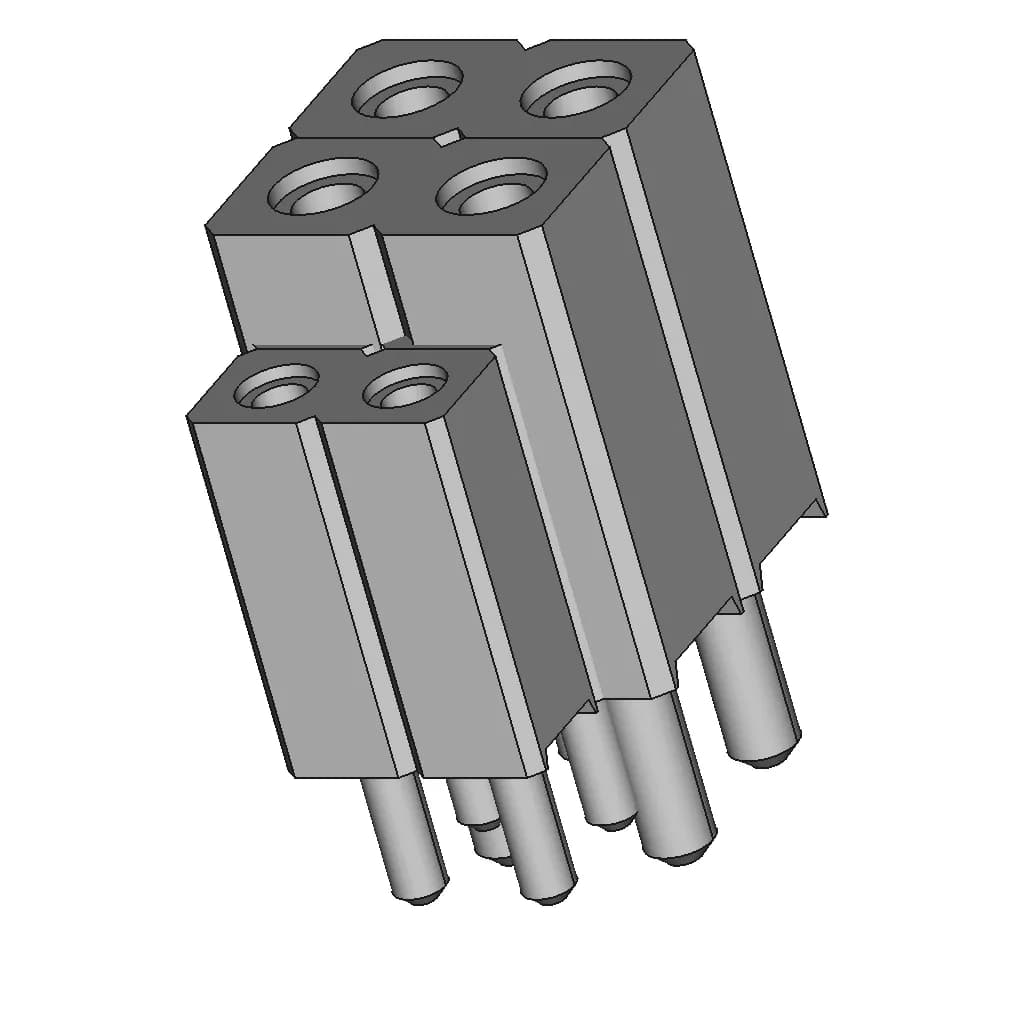 Headers Female 2.54Mm | 3D Engineering Design File_60_30_degree_snapshot