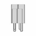 Headers Female 2.54Mm | 3D Engineering Design File_90_0_degree_snapshot