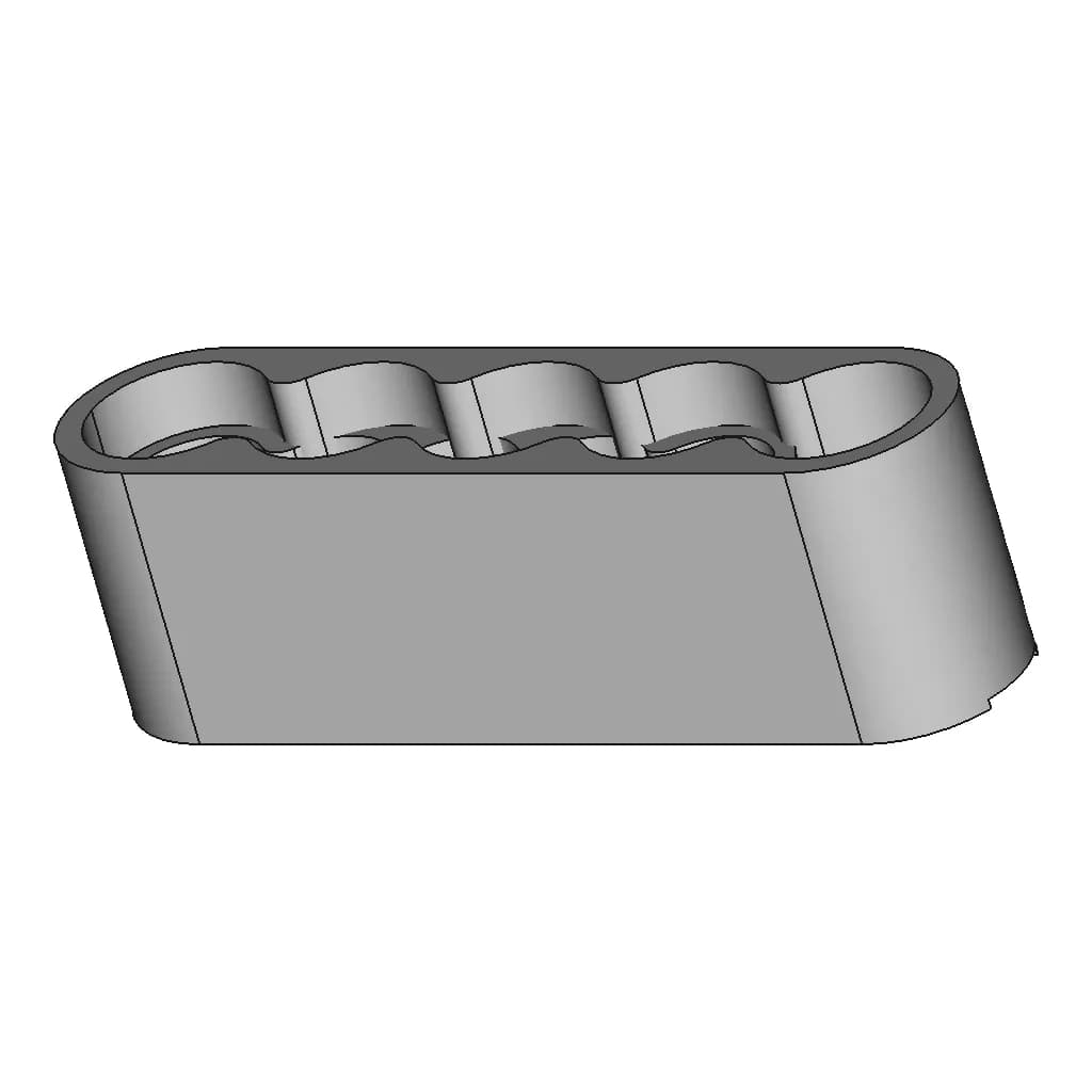 18650 Battery Helpe Holder | 3D Engineering Design File_60_30_degree_snapshot