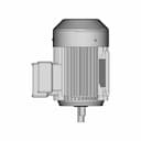 1.1Kw/1.5Hp 4 Pole 1400Rpm 19Mm Shaft Three Phase Electric Motor Reduced 80 Frame - Downloadable CAD Representation_0_90_degree_snapshot