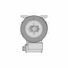 1.1Kw/1.5Hp 4 Pole 1400Rpm 19Mm Shaft Three Phase Electric Motor Reduced 80 Frame - Downloadable CAD Representation_270_0_degree_snapshot