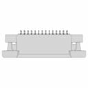 Er-Con0.62-14P (Lw06121-14) | 3D Engineering Design File_270_0_degree_snapshot