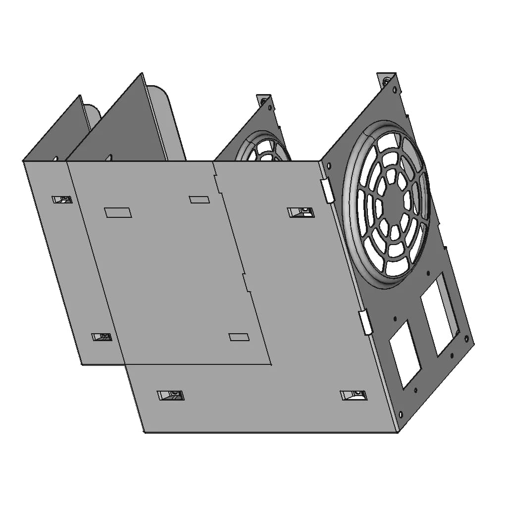 Psu Casing | 3D Engineering Design File_60_30_degree_snapshot