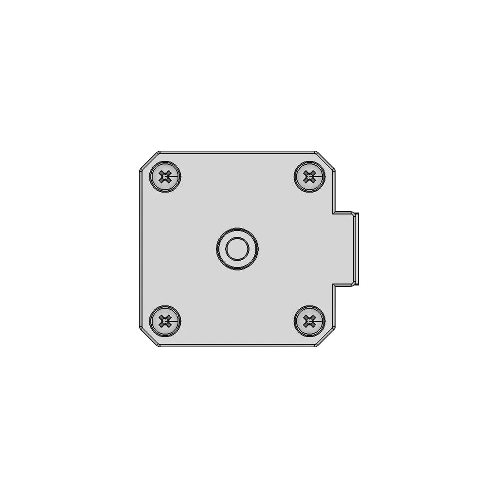 Nema 17 Stepper Motors - Coaxial, 60, 48, 39, 23Mm | 3D Engineering Design File_270_0_degree_snapshot