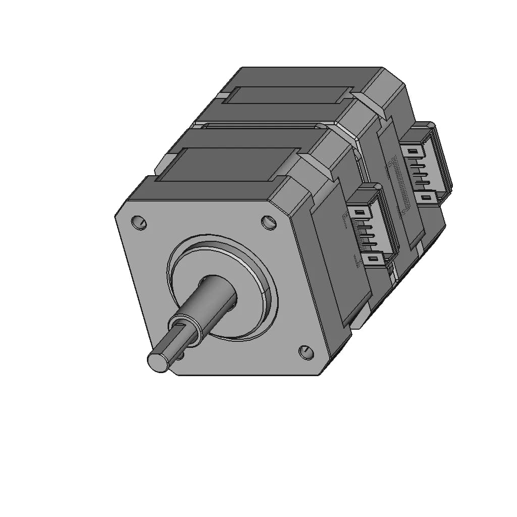 Nema 17 Stepper Motors - Coaxial, 60, 48, 39, 23Mm | 3D Engineering Design File_60_30_degree_snapshot