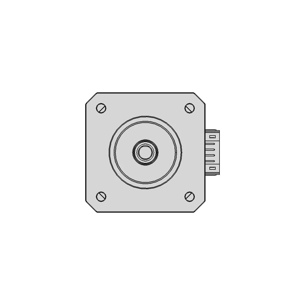 Nema 17 Stepper Motors - Coaxial, 60, 48, 39, 23Mm | 3D Engineering Design File_90_0_degree_snapshot