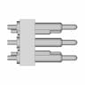 Spring Loaded Pogo Pin Connector Single Row 2.54Mm Pitch | High-Quality CAD Model_0_270_degree_snapshot