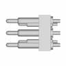 Spring Loaded Pogo Pin Connector Single Row 2.54Mm Pitch | High-Quality CAD Model_0_90_degree_snapshot