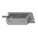 Legrand Modpower 3-Outlet Recessed Power Strip | 3D Engineering Design File_60_30_degree_snapshot