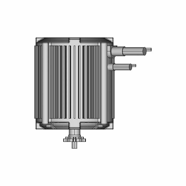 Kr5V - Kunray 72V 5000W Electric Brushless Dc Motor | 3D Engineering Design File
