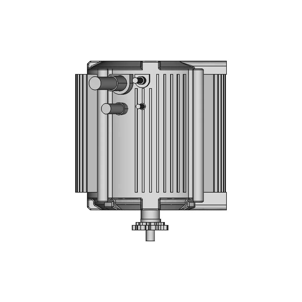 Kr5V - Kunray 72V 5000W Electric Brushless Dc Motor | 3D Engineering Design File_0_90_degree_snapshot