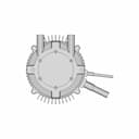 Kr5V - Kunray 72V 5000W Electric Brushless Dc Motor | 3D Engineering Design File_270_0_degree_snapshot