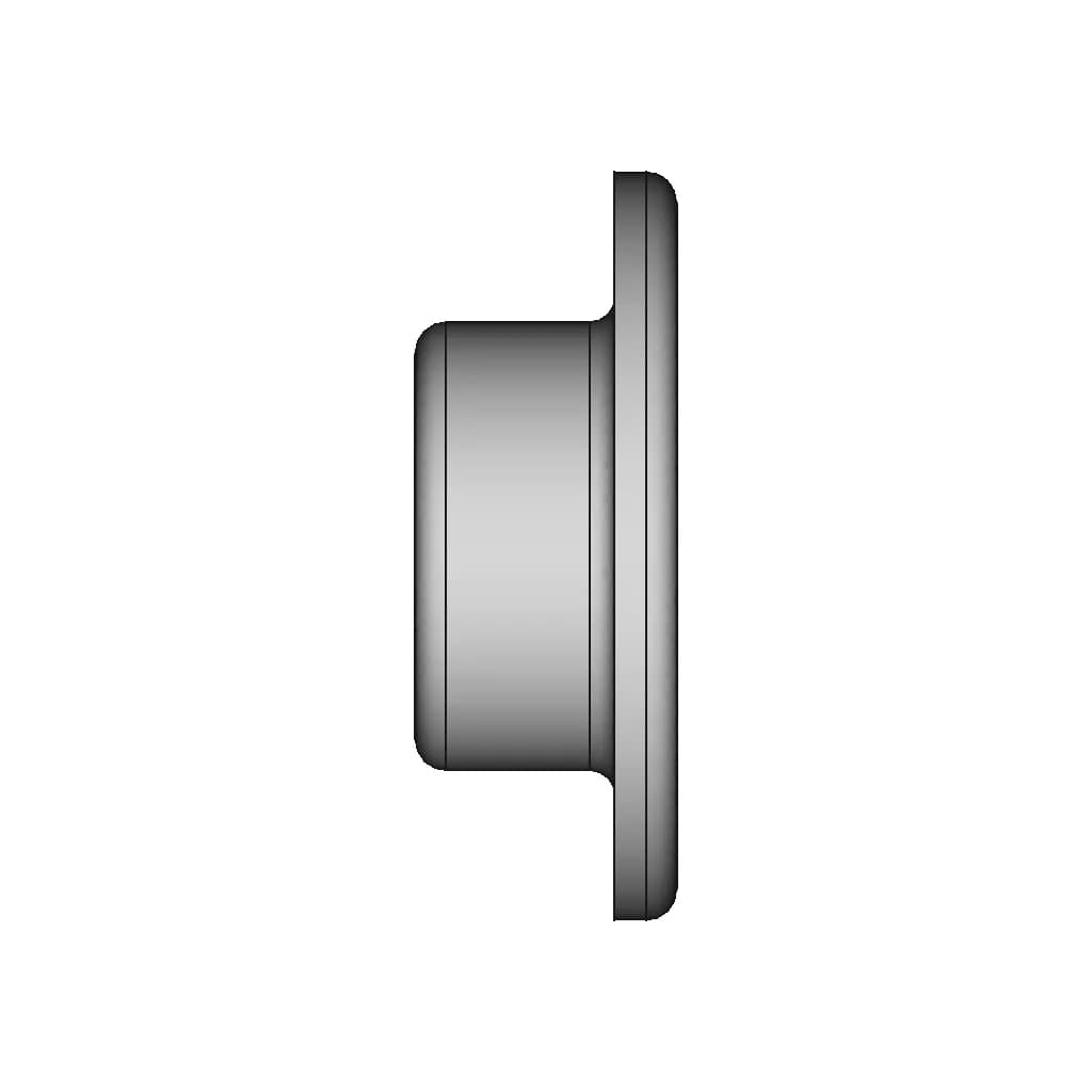 Printed Circuit Board Nut M2 - Downloadable CAD Representation_0_270_degree_snapshot