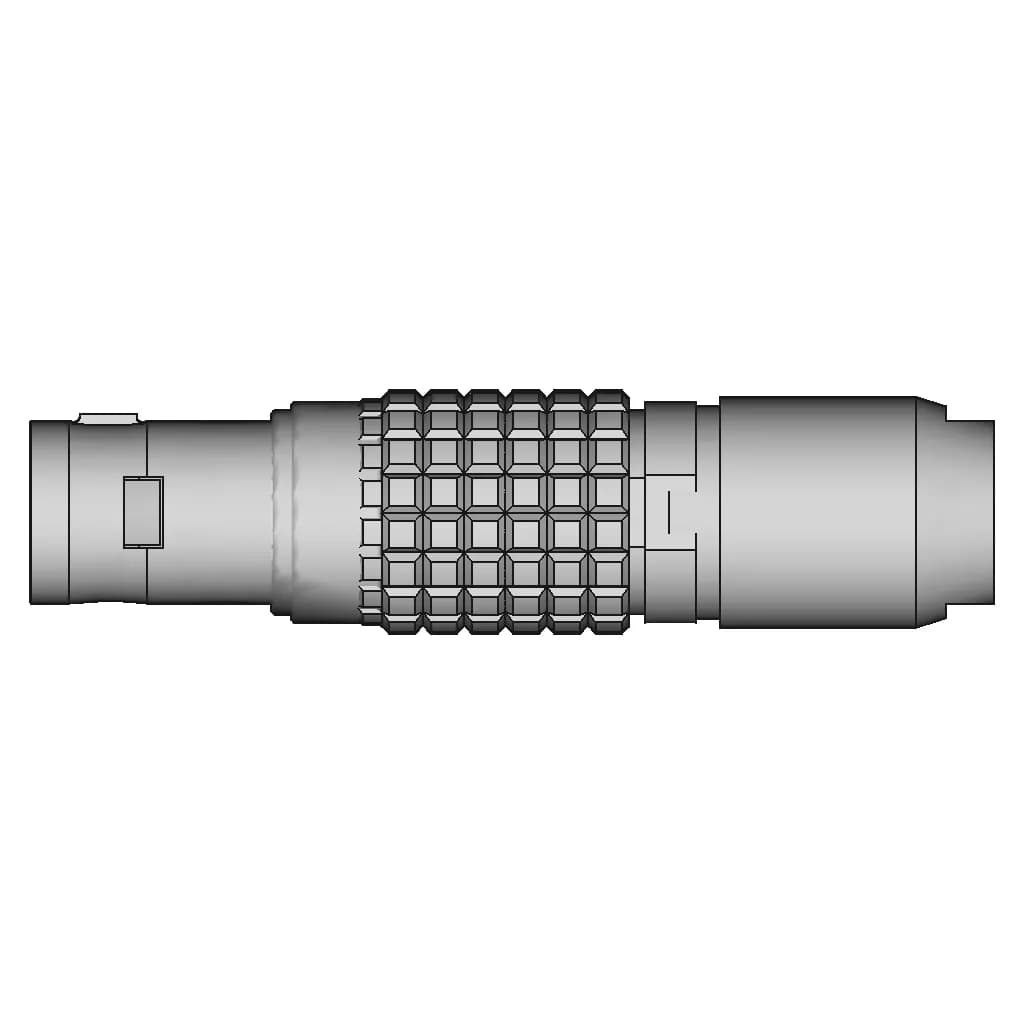 Fgg Straight Plug 0B - Downloadable CAD Representation_0_270_degree_snapshot