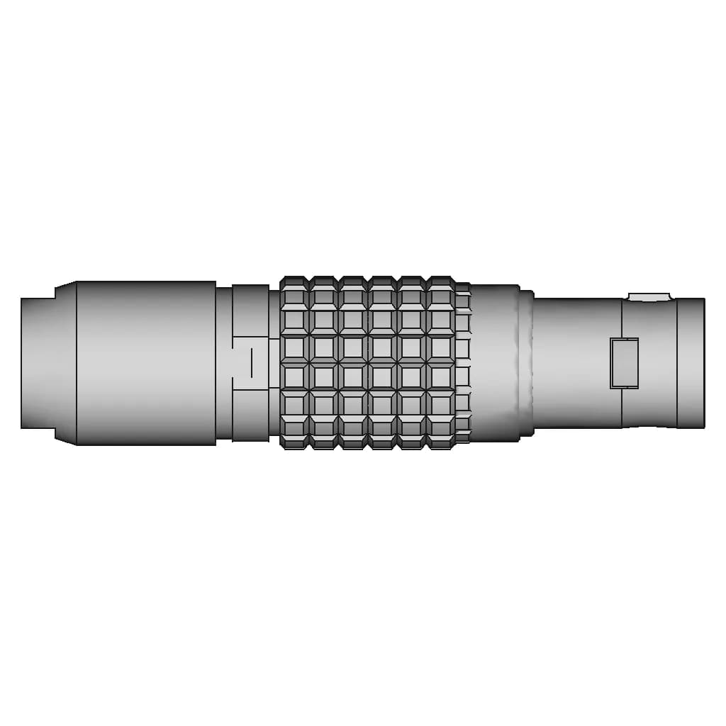 Fgg Straight Plug 0B - Downloadable CAD Representation_0_90_degree_snapshot