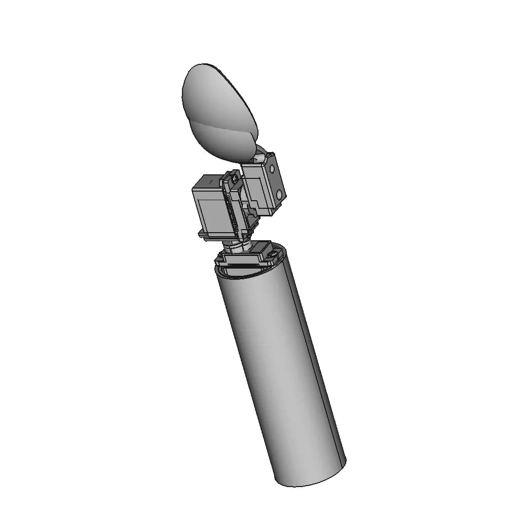 Self Stabilizing Spoon | 3D Engineering Design File_60_30_degree_snapshot