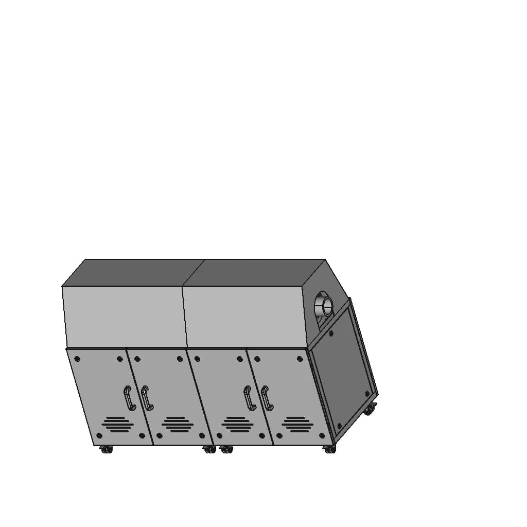 Gel Drying Machine | 3D Engineering Design File_60_30_degree_snapshot