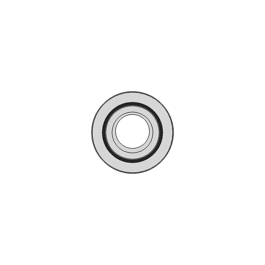 1/2" Hose Barb Fitting | High-Quality CAD Model_0_0_degree_snapshot
