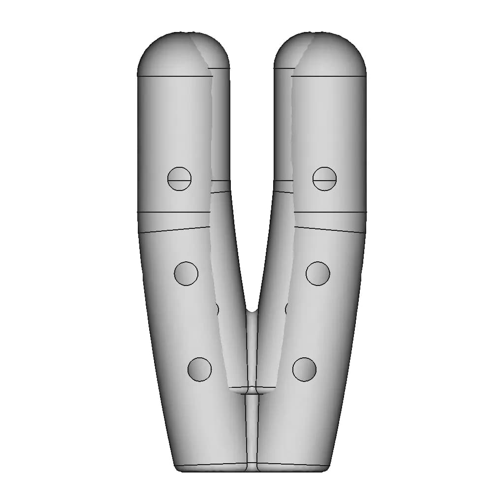 Protection Caps Tct028.208 (Moldable) | 3D Engineering Design File_270_0_degree_snapshot