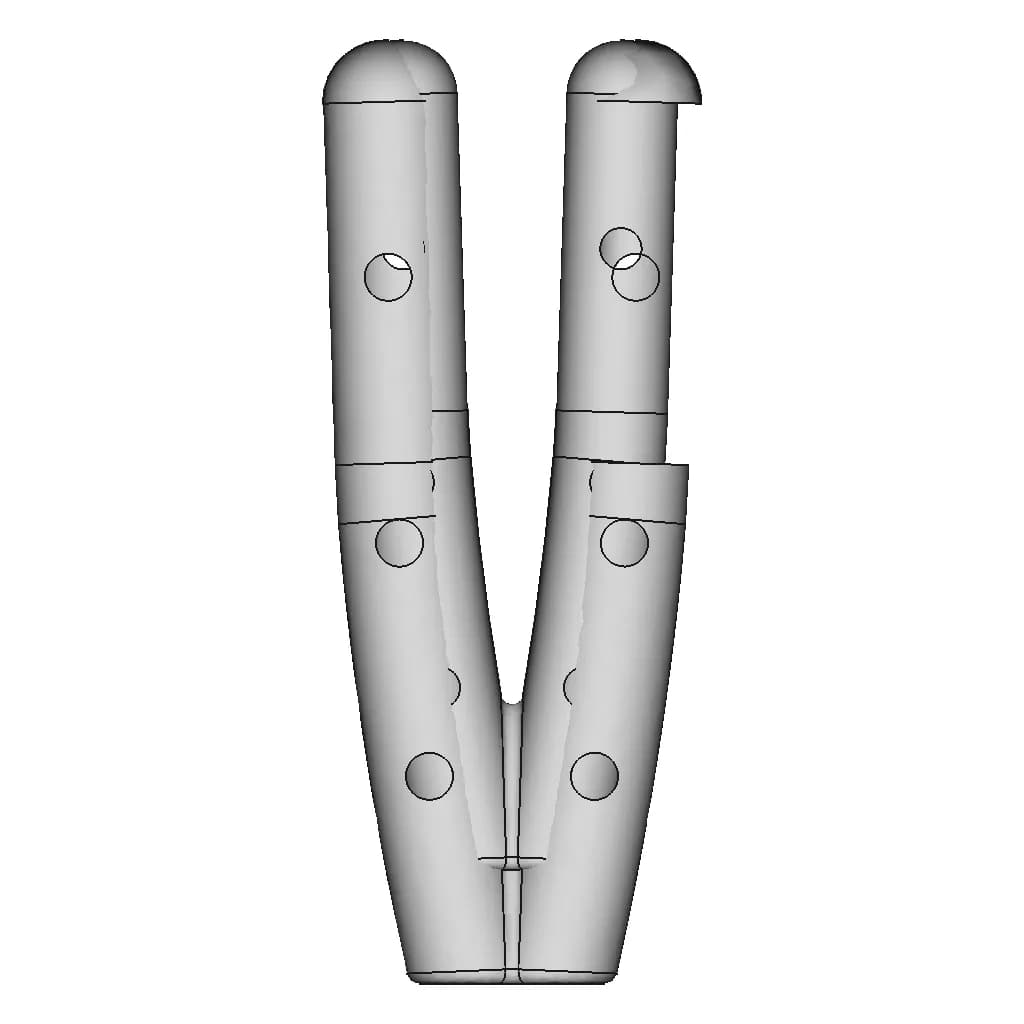 Protection Caps Tct016.191 (Moldable) | High-Quality CAD Model_270_0_degree_snapshot