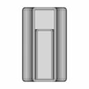 Protection Caps Tct254.445 (Moldable) | High-Quality CAD Model_0_0_degree_snapshot