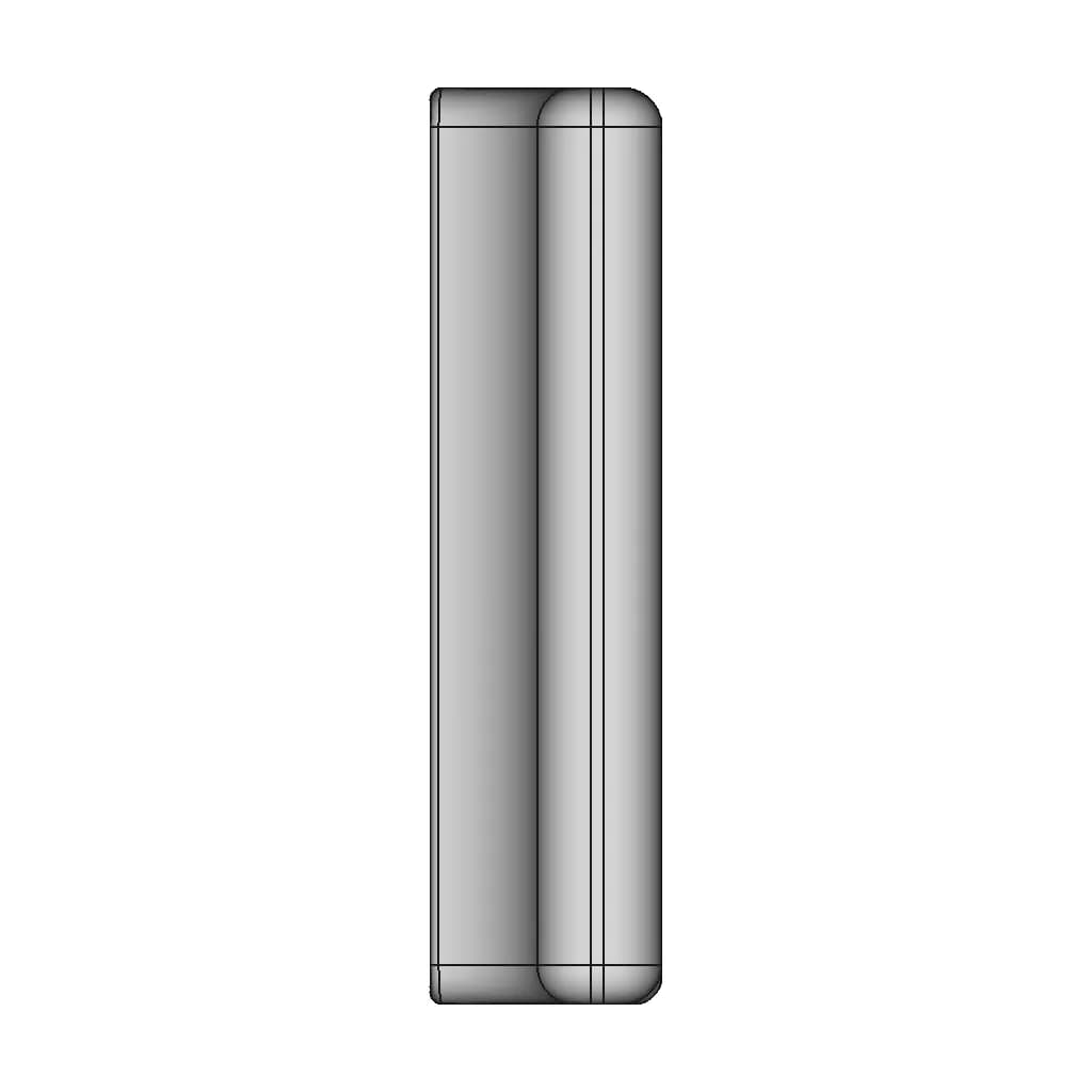 Protection Caps Tct254.445 (Moldable) | High-Quality CAD Model_0_90_degree_snapshot